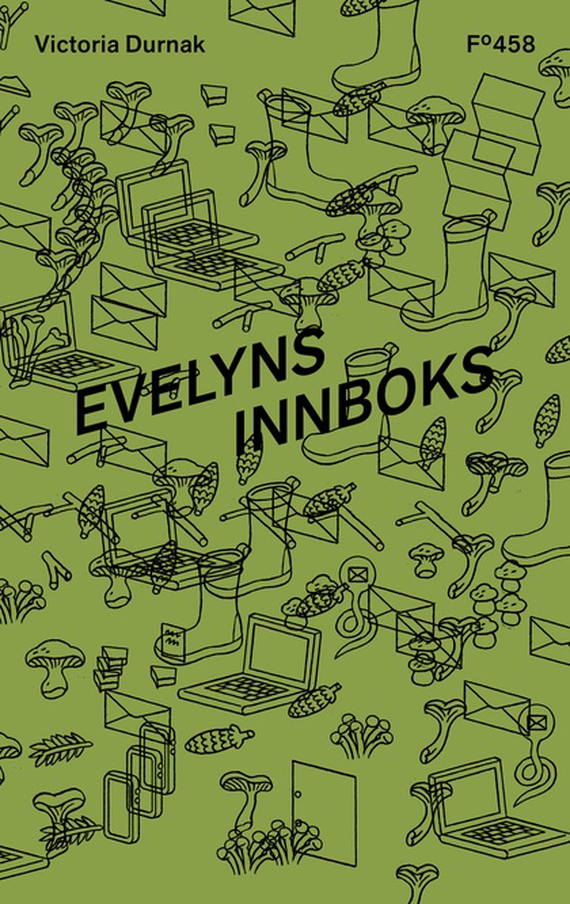 Bilde av forsiden til boken "Evelyns innboks"