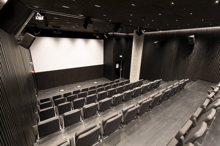 Kinosalen i U. etasjen i Deichman Bjørvika