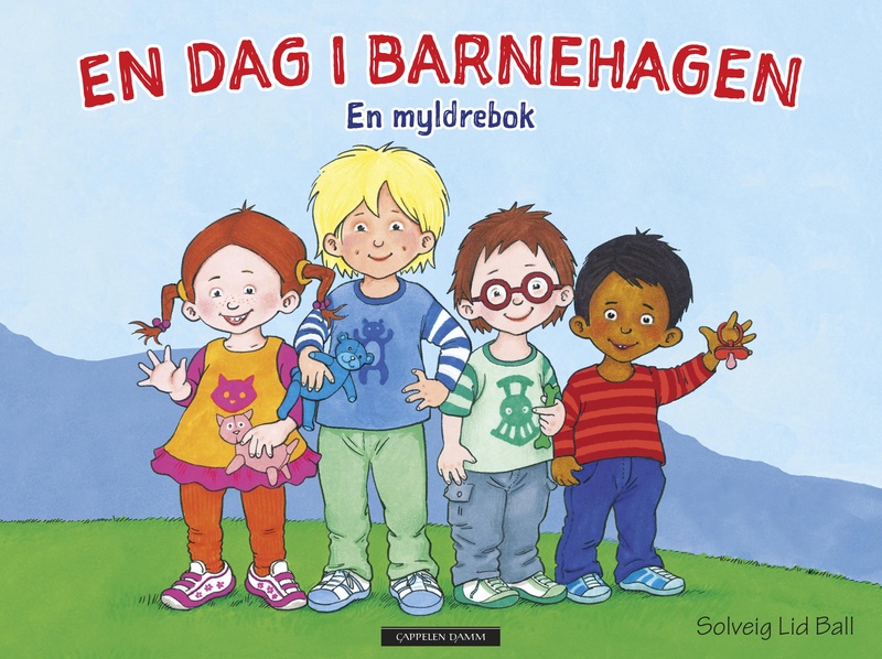 En dag i barnehagen : en myldrebok