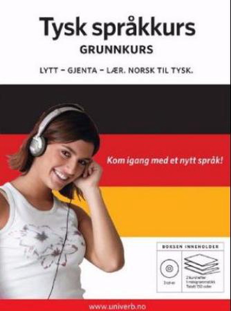 Tysk språkkurs : lytt og lær : norsk til tysk. Grunnkurs
