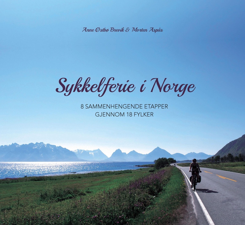 Sykkelferie i Norge : 8 sammenhengende etapper gjennom 18 fylker