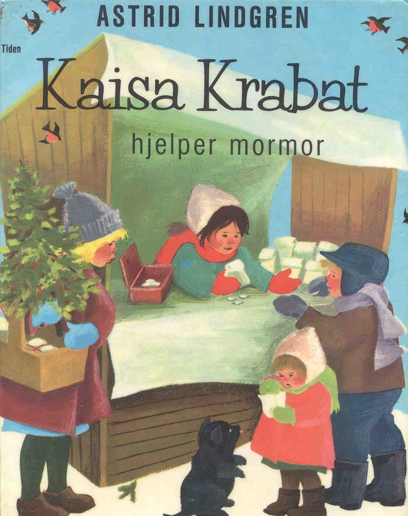 Kaisa Krabat hjelper mormor
