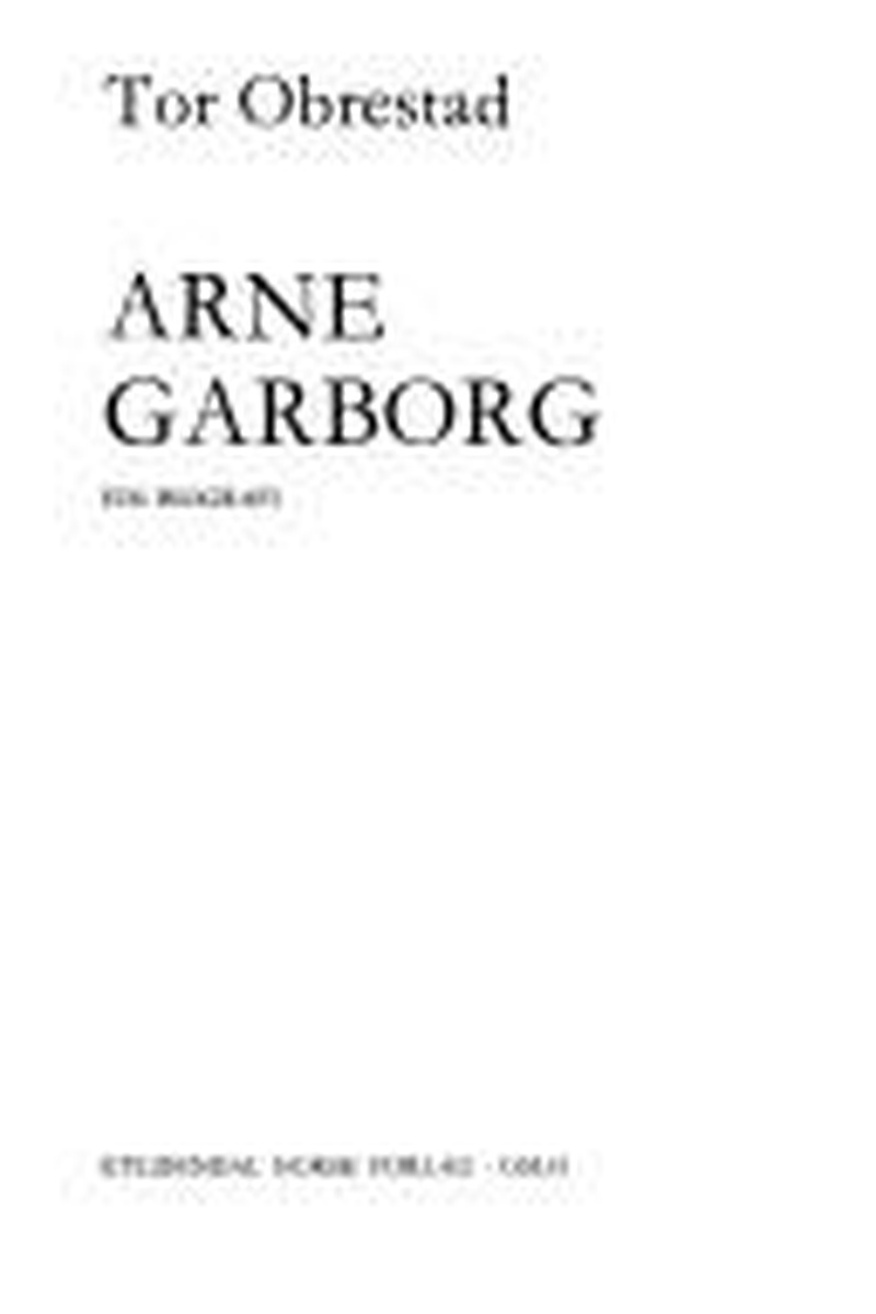 Arne Garborg : ein biografi