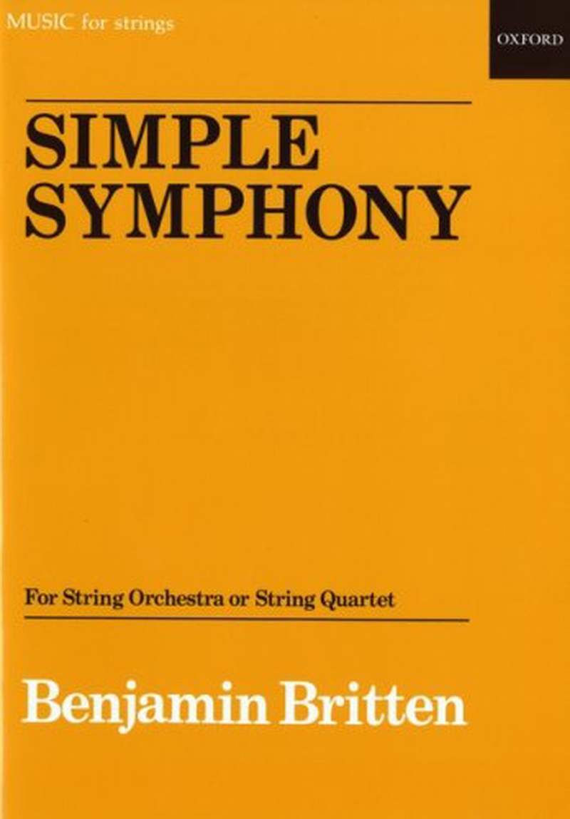 Simple symphony : for string orchestra (or string quartet) 